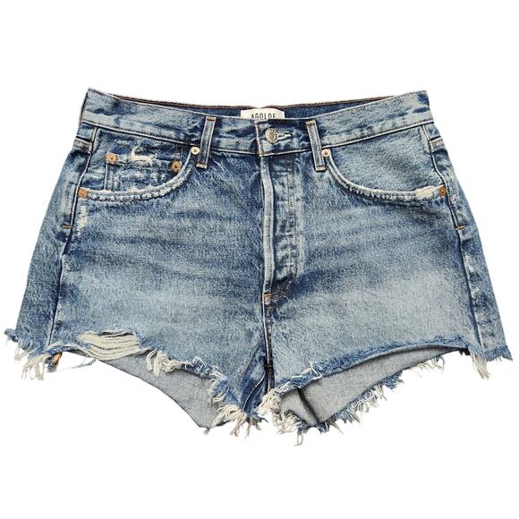Agolde Parker Button Fly Shorts Size 27